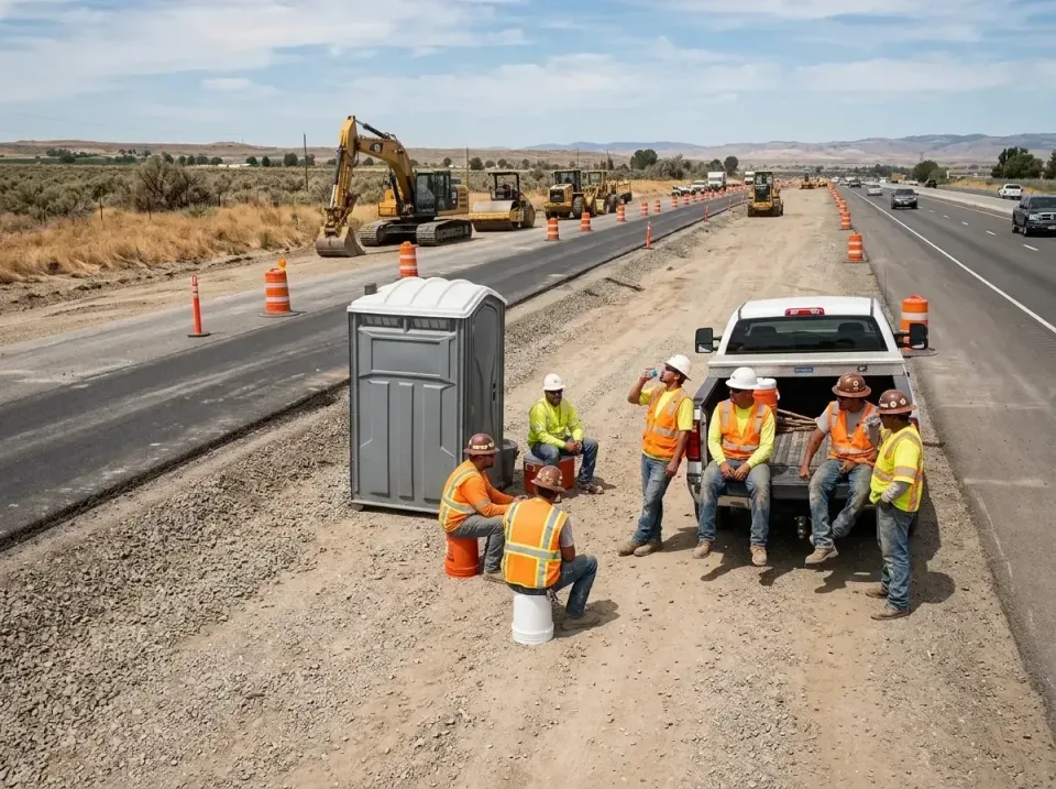 highway-road-construction-crew-007 — frequently asked questions, Porta Potty and Restroom Rentals in Saraland, AL
